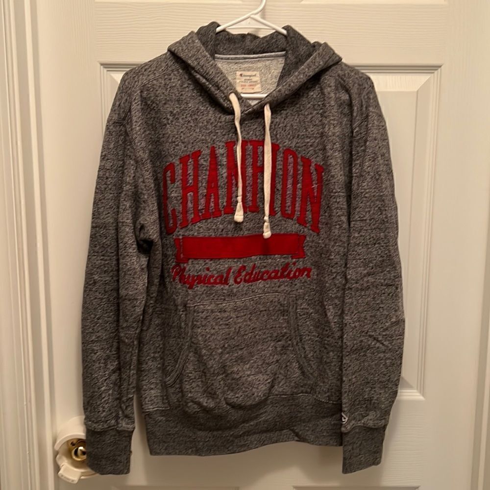 Champion mens small hooded sweatshirt.